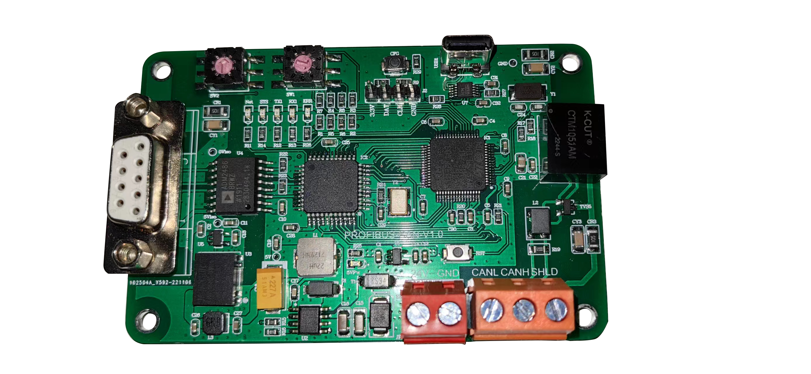 PROFIBUS DP-CANW(wng)P(gun)